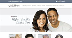 Desktop Screenshot of beverly-hills-dentist.com